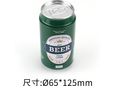 D65X125mm马口铁食品包装易拉罐 冷感毛巾内衣卫裤T恤新利(中国)官方